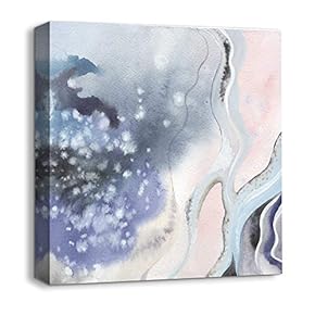 Canvas Wall Art Abstract Bricks Feature...