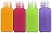 Ikea Travel Size Bottles 8 Pack, 4 colors, for cosmetic products