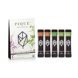 Pique Tea - Premium Instant Tea Crystals - Variety Pack - USDA Organic - Unsweetened Tea Powder - No Sugar, No Preservatives, No Artificial Flavoring - 14 Servings - Enjoy Hot or Iced