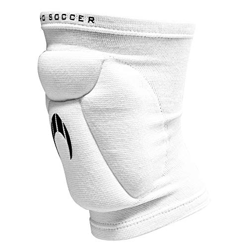 HO Soccer Football Goalkeeper Knee Pad, White