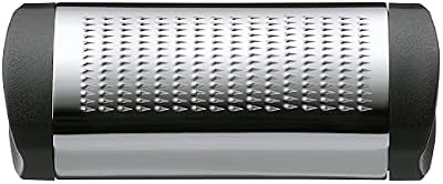 Melhores Ferramentas - Ralador de noz-moscada 8 cm, com compartimento de arrumação prático, design ergonómico com pegas integradas, aço inoxidável, plástico, seguro para máquina de lavar loiça