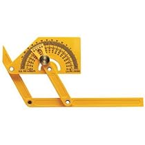General Tools 29 Plastic Protractor and Angle Finder with Articulating Arms