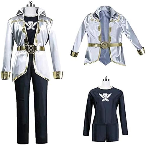 Amazon コスプレ衣装 コスチューム 海賊 シルバー風衣装 なりきり パーティー イベント仮装 男 S コスプレ 仮装 通販