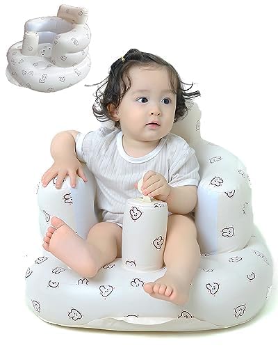 Photo 1 of OBBOLO Inflatable Baby Seat for Babies 3 Months and Up,Inflatable Baby Chair,Blow Up Baby Chair,Baby Seats for Infants for Sitting Up