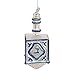 Kurt Adler 4-1/4-Inch Noble Gems Glass Jewish Dreidel Ornament for Hanukkah