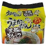 うまかっちゃん 鹿児島黒豚とんこつ 5個パック