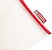 Rough Enough Plastic File Folder Clear Document Holder Bag Zipper Pouches Bags for Organizing A4 Paper Letter Office Teacher Art Supplies Storage