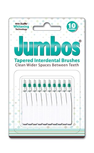 Staino Interdental Brush Jumbos, Large/Tapered, (1 10-Brush Unit)