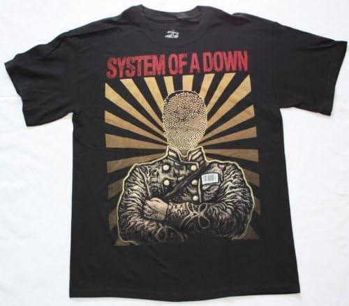 SYSTEM OF A DOWN FACELESS SOAD SERJ TANKIAN NEW BLACK T-SHIRT