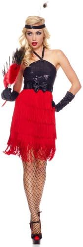 Rave Wonderland Women's Firey Flapper Extra Small