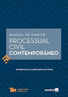 Livro Manual de Direito Processual Civil Contemporâneo