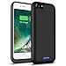 iPhone 6 Plus 6s Plus Battery Case 6800mAh,TQTHL Extended Rechargeable Backup Charging Case Protective Power Bank Support lightning port for iPhone 6S Plus/6 Plus 5.5inch - Black