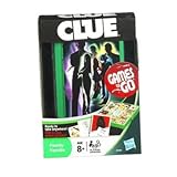 Hasbro Fun On the Run CLUE Travel Game