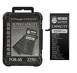 2250 mAh Replacement Battery Compatible for iPhone 6S,Super Capacity Power UP Li-ion Battery with Repair Tool Kits Box[24 Months Warranty]