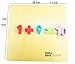 Babe Rock Wooden Number Puzzles for Toddlers 2-3 Years Old Boy Girl Learning Toys 23 Pieces