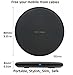 Wireless Charger, Qi Wireless Fast Charging Pad Station Mat 10W Compatible iPhone Xs MAX X 8 Plus Samsung Galaxy S9 S8 S7 S6 Edge Note 9 8 Nexus Droid HTC LG G8 G7 2A QC 3.0 AC Adapter (Included)