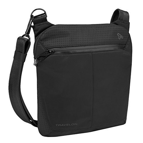 Travelon Anti-Theft Active Small Crossbody, Black