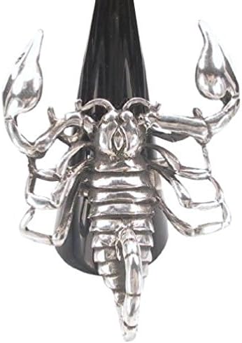 Dan Jewelers Detailed Giant Deadly Scorpion Bug Pewter Ring, Size 12