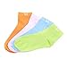 QIAN SOU Women's Ankle Socks Low Cut No Show Casual Cotton Socks 4 pack (Shoe Size: 6-12 Sock Size: 5-9)