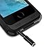 MobilePal SureFit 2-Inch Headset Audio Jack Extender for iPhone and Android Cases with Gold Plated 4-Pole 3.5mm Connectors (Black)