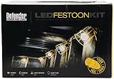 Defender 22m LED ES Festoon Kit 100W 110V E89811 with Guards view 4