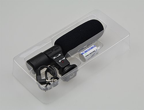 BTBAI Digital Video camera camcorder professional stereo microphone for D600 D610 D7000 D7100 D7200 D750 D800 D810 D810a D800s D800E D3100 D3200 D3300 D5100 D5200 D5300 D5500 D300 D300s D80 D90 D700