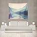 Wall Hanging Nature Tapestry, National Park USA Instagram Mountain Lake Nature Summer Wilderness 60 x 80 inch Home Decorations for Living Room Bedroom Dorm