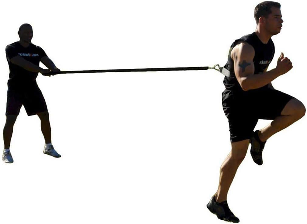 YAV639GEYO Sled Harness Resistance Band-Agility Strength Weight Endurance Speed Training Resistance Fitness-Adult 1.5 tons Load-Bearing Ring : Sports & Outdoors