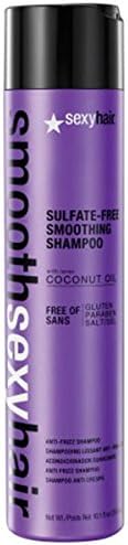 SMOOTH SEXY HAIR SULFATE FREE ANTI FRIZZ SMOOTHING SHAMPOO - 300ml