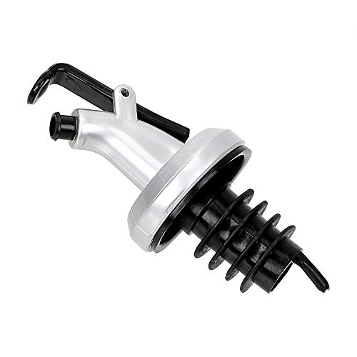 12 Pcs Pour Spouts, TBWHL Olive Oil Vinegar Dispenser Bottle Liquor Wine Pourers Flip Top Stopper Leak-proof with Lid for Kitchen and Bar