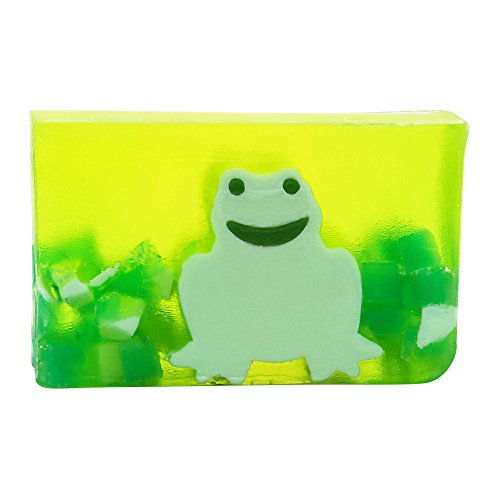 Primal ElementsGlycerin Bar Soap | Helps All Skin Types, Sensitive, Oily & Dry Skin | NO PARABENS, VEGAN, GLUTEN FREE, 100% VEGETABLE BASE - (Green Frog)