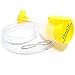 YUMSUM Male Men's Travel Bed Urinal Pee Bottle 1700 ML Urine Collector with Tube