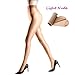 Pantyhose for Women Sheer Stockings 3 Packs Full Length Reinforced T Crotch 15 Denier(L/XL)