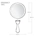 10X 1X Double Sided Magnifying Makeup Mirror - 5