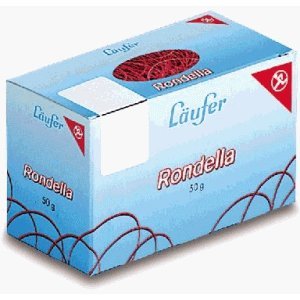 Läufer Rondella Rubber Bands 50g Box 80x2 mm/50 mm Ø red