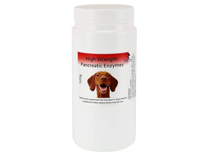 High Strength Pancreatic Enzyme Powder for dogs & cats x 500g Amazon