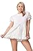 ABDL Supply White Baby Doll Dress - Peek-A-Boo Diaper Dress