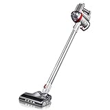 Deik Cordless Vacuum Cleaner, 2 in 1 Vacuum Cleaner, Cordless Stick Vacuum with High Power & Long Lasting, Lightweight Handheld Vacuum with 22.2 V Lithium Ion Battery Rechargeable