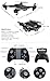 RC Foldable Drone with Wide Angle Camera, ARRIS WiFi FPV 2.4G Quadcopter with 720P 2MP HD Camera Altitude Hold Mode Headless APP Control Pocket RTF Drone