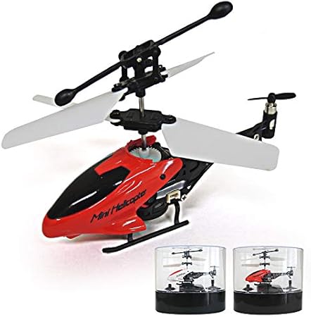 Amazon Co Jp ラジコンヘリ Mini ホワイト レッド アルカリ電池lr6 Sp1 単3 3本付 T 家電 カメラ