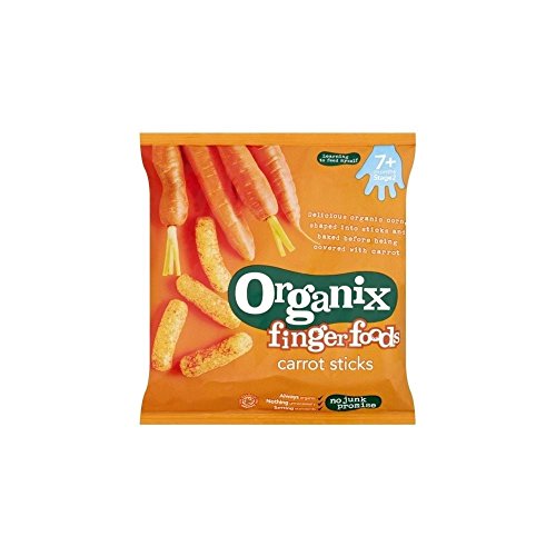 Organix Finger Foods Organic Carrot Sticks 7mth+ (20g) - Pack of 2