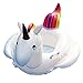 DMAR Pool Floats Unicorn Rainbow Kids Seat Boat Inflatable Water Raft Swim Ring Water Fun