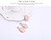 OUFO Fashion Gold Plated Rhinestone Necklace Earring Fashion Jewelry sets (2131)