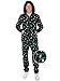 Tipsy Elves Unisex Cozy Christmas Lights Jumpsuit - Ugly Christmas Sweater Party Adult Cozy Onesie
