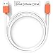 Pawtec Lightning to USB Charge and Sync Cable Apple MFi Certified 3.3 Feet/1Meter for iPhone 7 / 7 Plus / 6s 6 Plus / 6s 6 / SE / iPad Pro / Air 2 / mini 3 / iPod (White)
