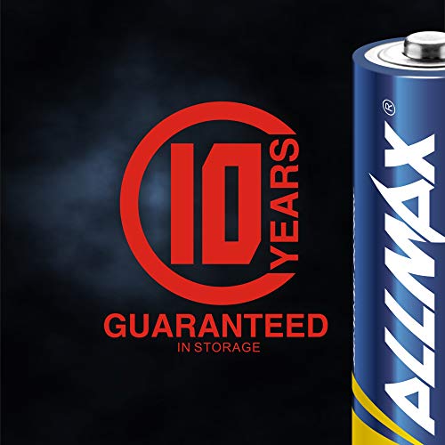 ALLMAX All-Powerful Alkaline Batteries- AA (30-Pack), Ultra Long Lasting, Leakproof, 1.5V Cell
