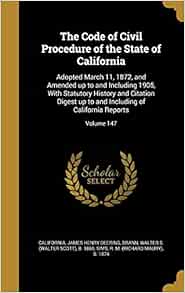 The inspiration from the 1905 book california civil code 02 image