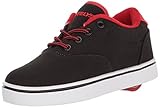 Heelys Boys' Launch Sneaker, Black/Black/Red, 6 M US Big Kid