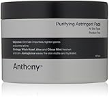 Anthony Logistics for Men Purifying Astringent Pads