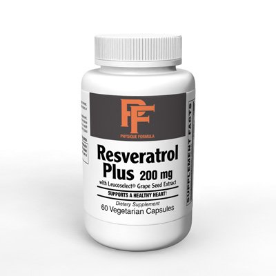 Physique Formula Resveratrol Plus-200 MG 60 Veggie Caps-Natural Trans-Resveratrol For Maximum Effectiveness Physique Formula Resveratrol Plus-200 MG 60 Veggie Caps-Natural Trans-Resveratrol For Maximum Effectiveness